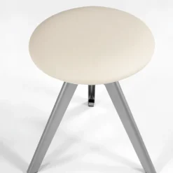 Vérone Carrier® Tabouret bas pivotant en métal et synthétique