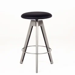 Vérone Carrier® Tabouret snack pivotant en synthétique et métal