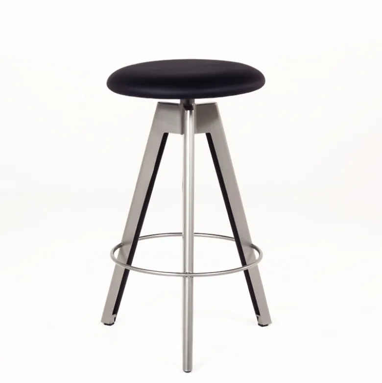 Vérone Carrier® Tabouret snack pivotant en synthétique et métal
