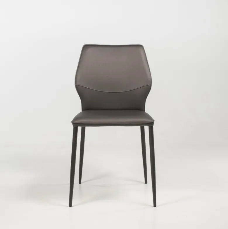 Wind IV Chaise moderne italienne rembourrée